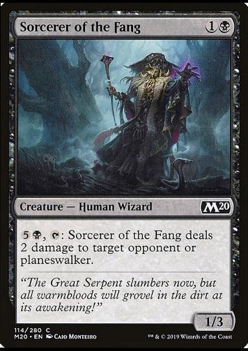 Sorcerer of the Fang (Hexer des Giftzahns)